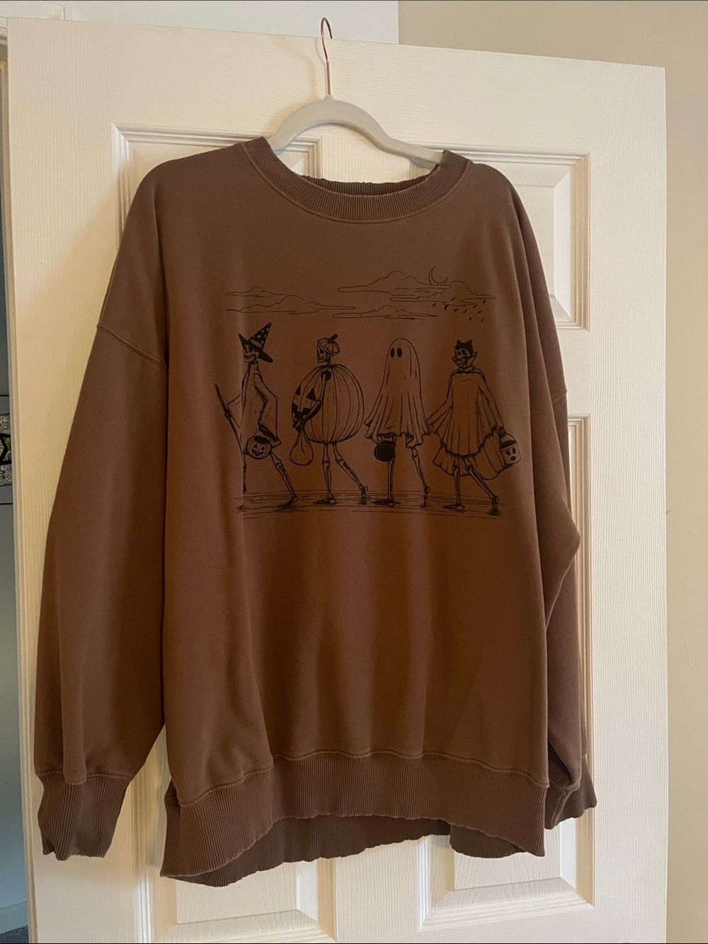American Eagle Skeleton Sweater